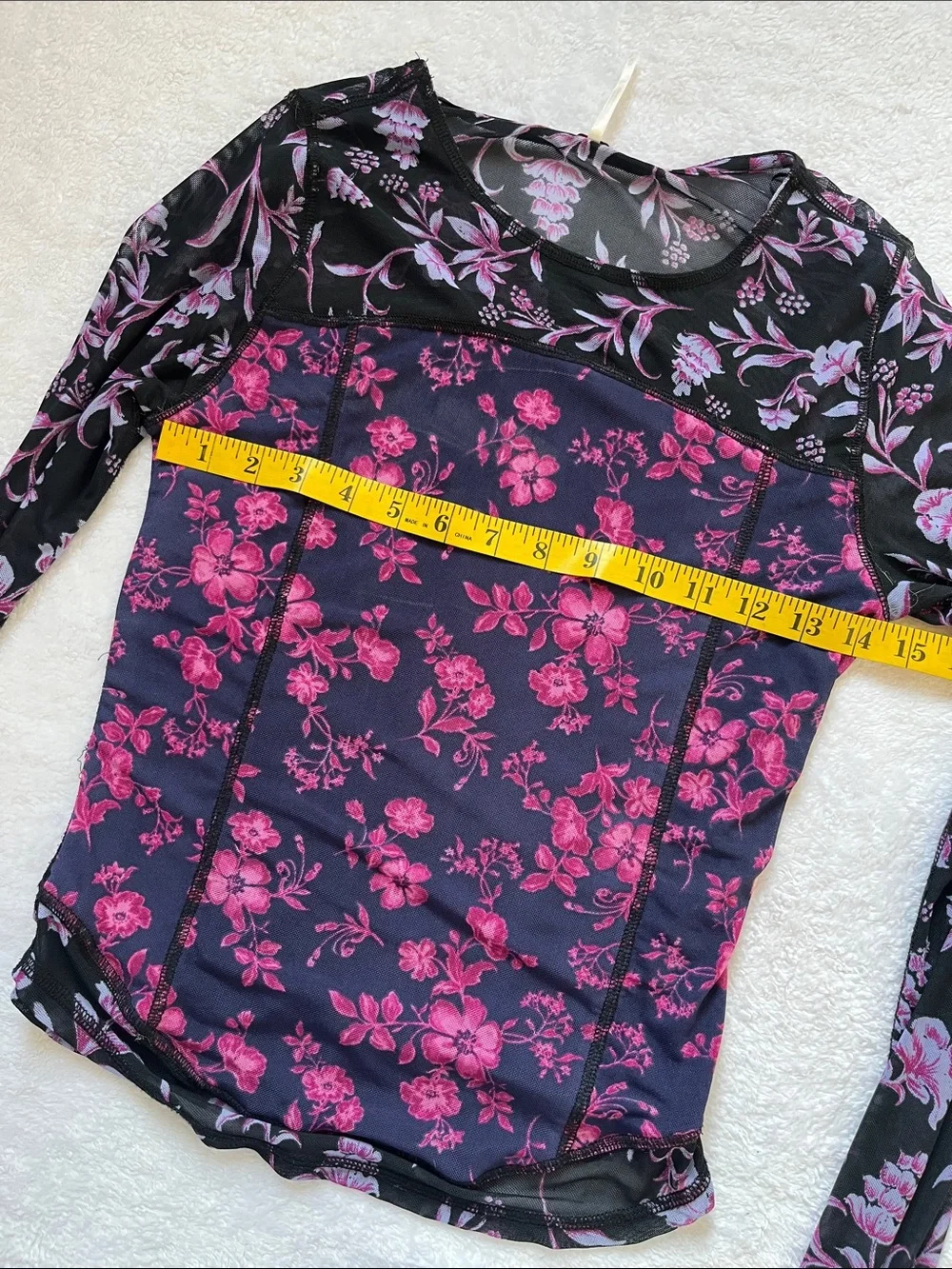 Free People Mesh Top
